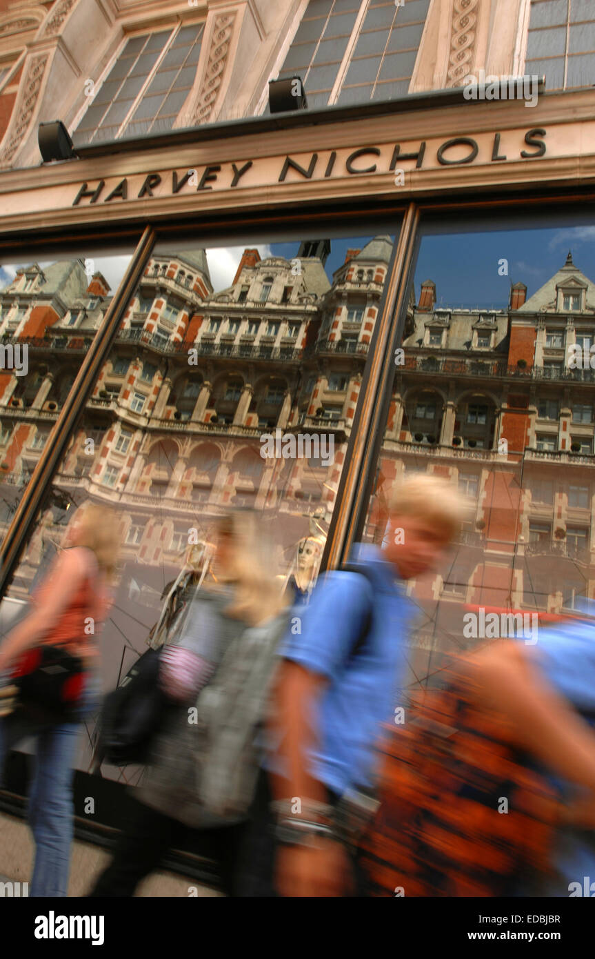 Exterior of a Havery Nochols store. Stock Photo