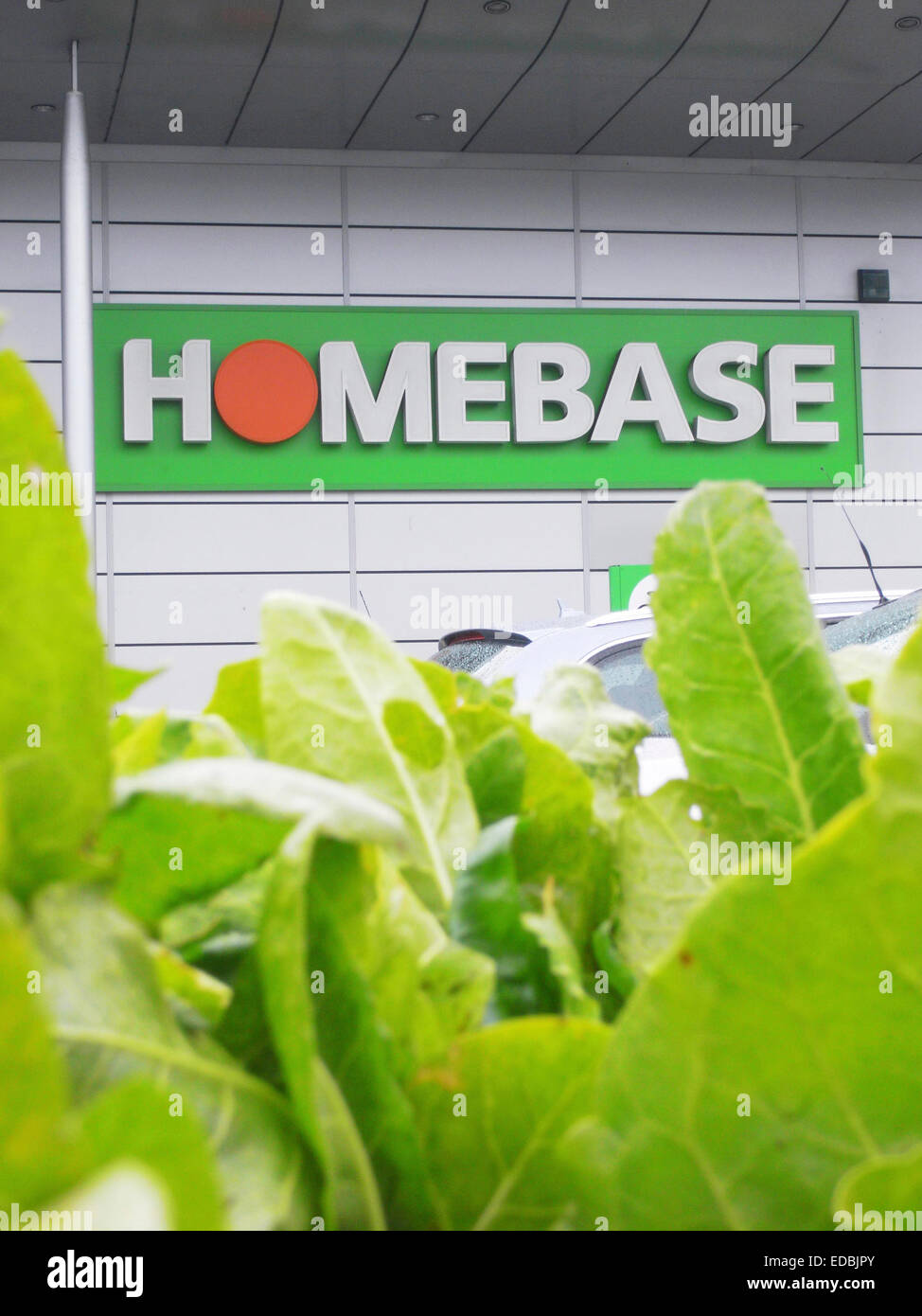 Exterior of a Homebase store; part of the Home Retail Group. Stock Photo