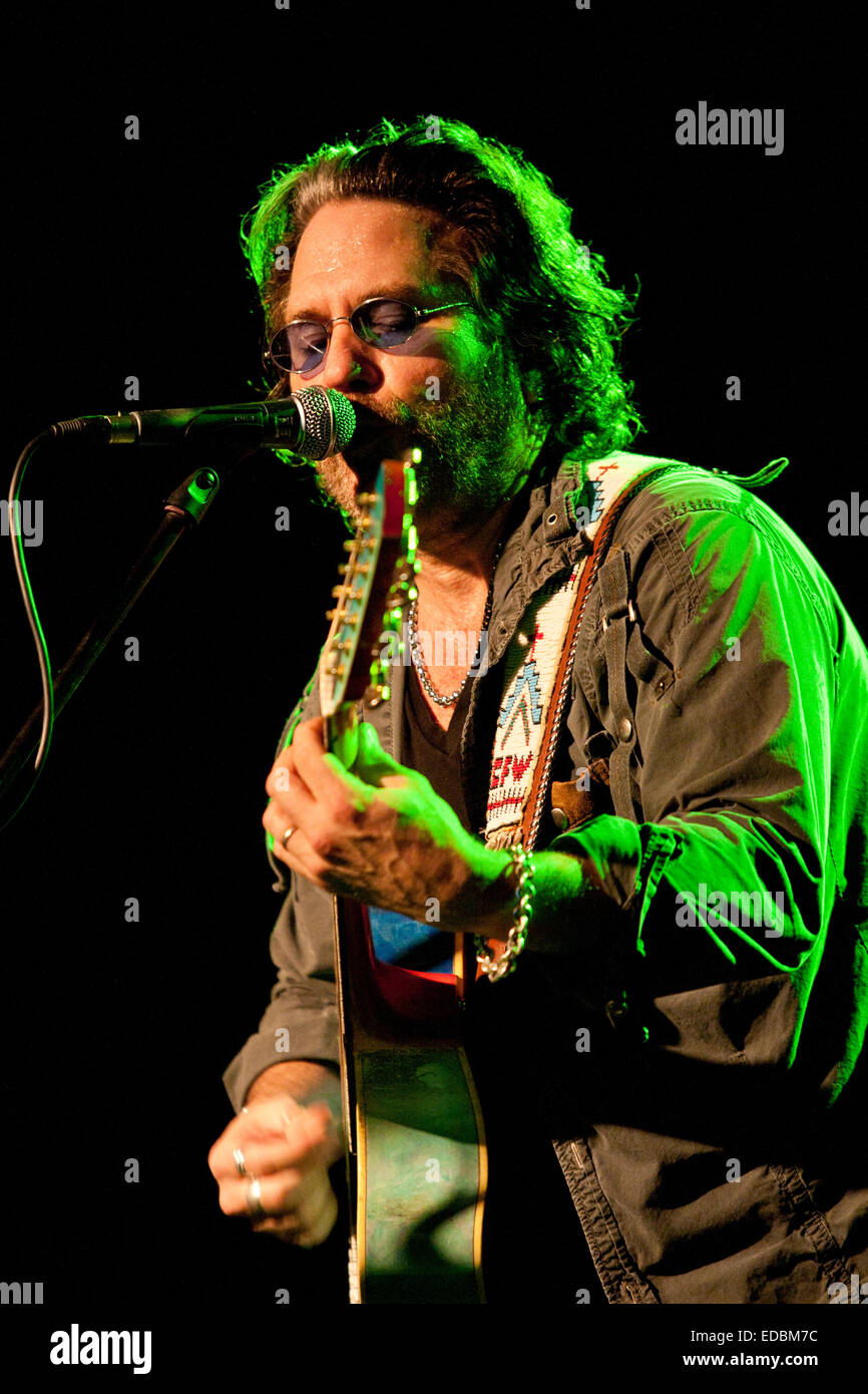 Kip Winger acoustic concert at Club202, Budapest, Hungary Sept 26, 2012 Stock Photo