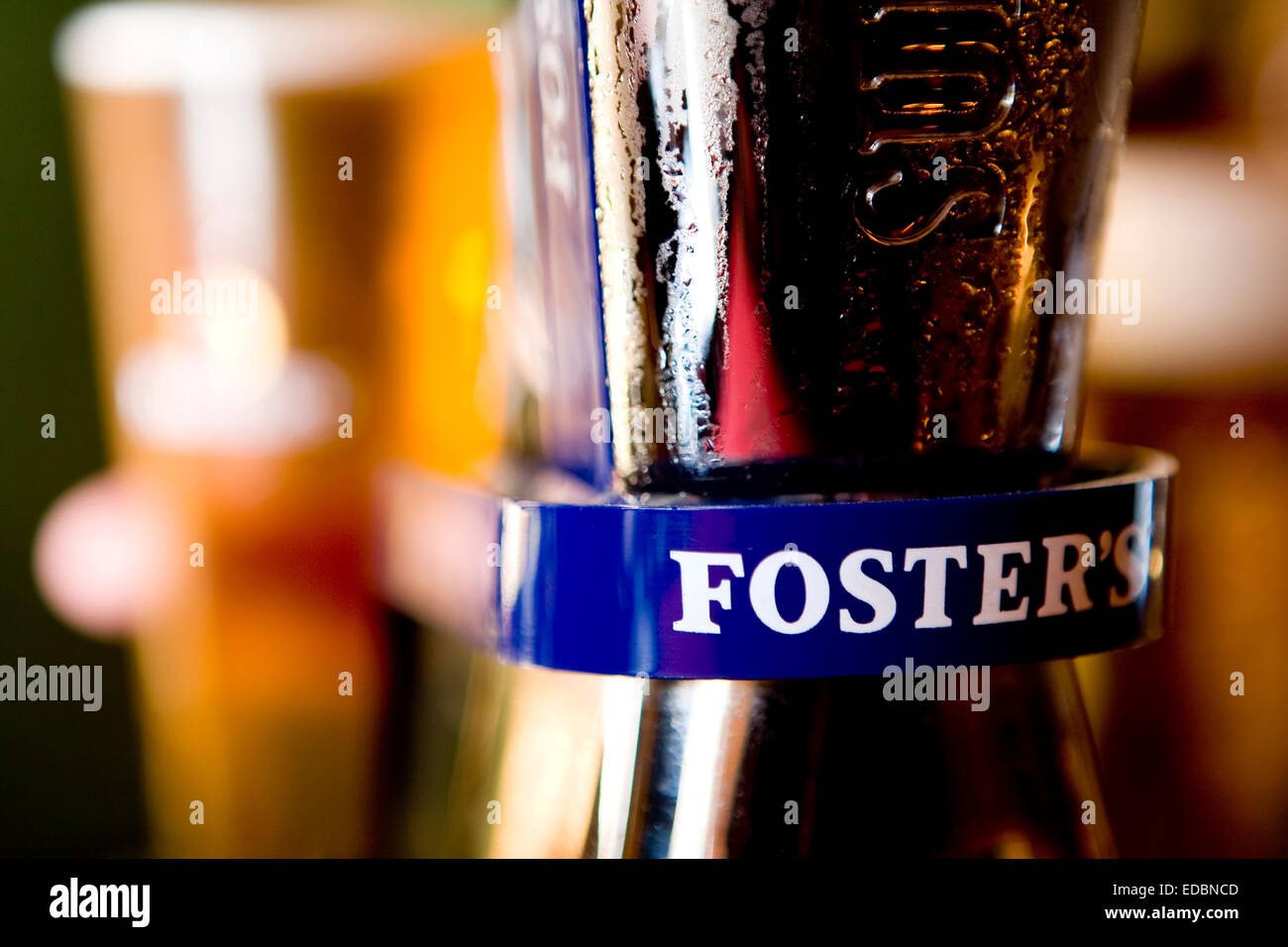 Illustrative image of Foster's beer Stock Photo Alamy