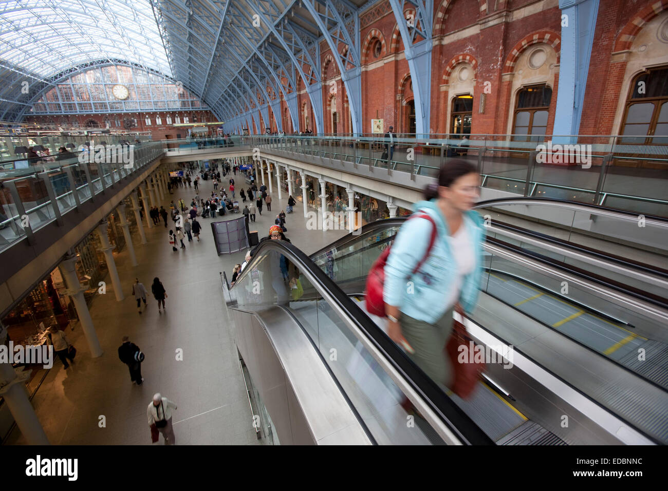 King's Cross St Pancras station Stock Photo Alamy