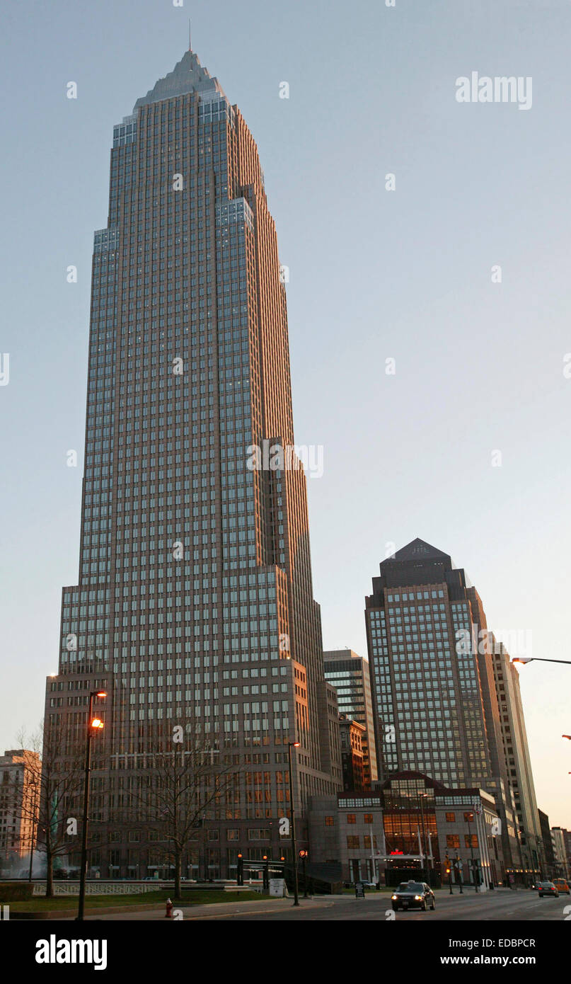 The Key Tower in Cleveland, OH Stock Photo Alamy