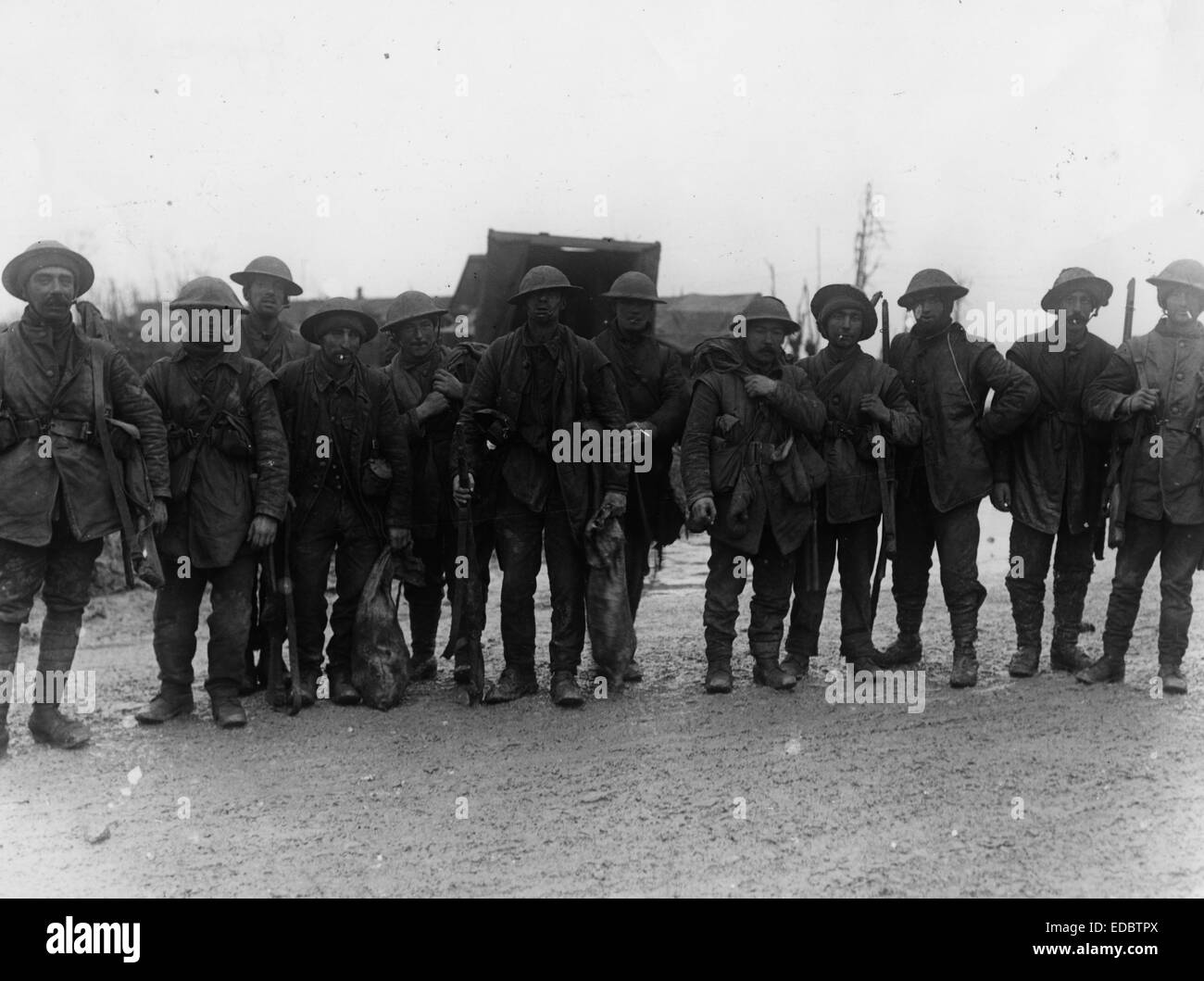 British troops Black and White Stock Photos & Images - Alamy