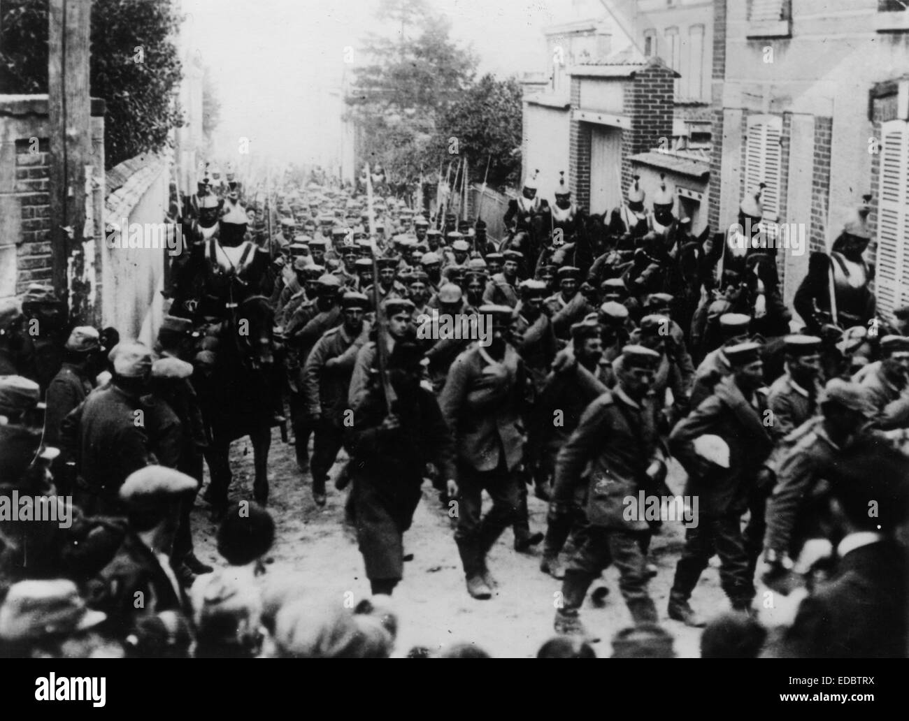 Western Front '14, Germany - France. Stock Photo