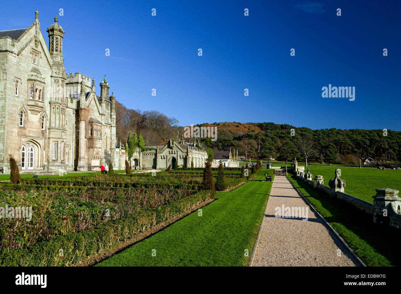 Margam Manor, Victorian Manor House, Port Talbot, South Wales Stock