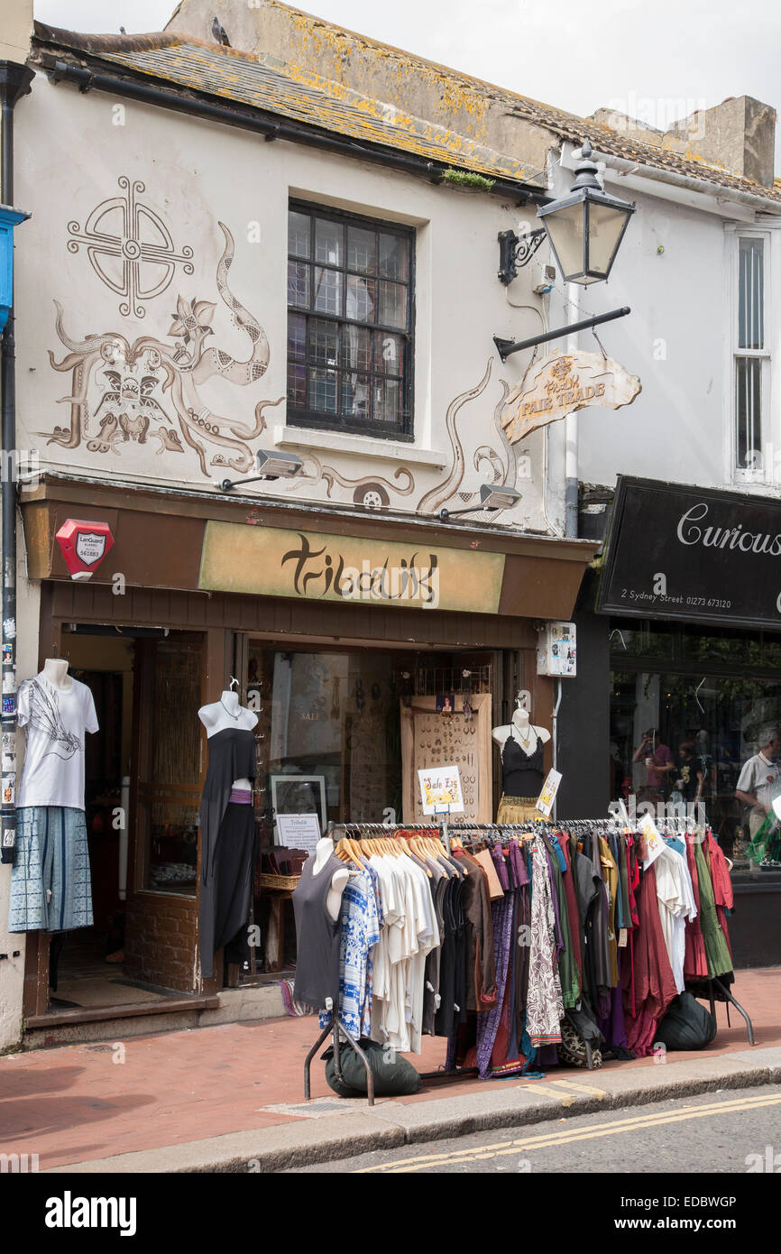Tribalik Clothes Shop; Brighton; UK Stock Photo Alamy