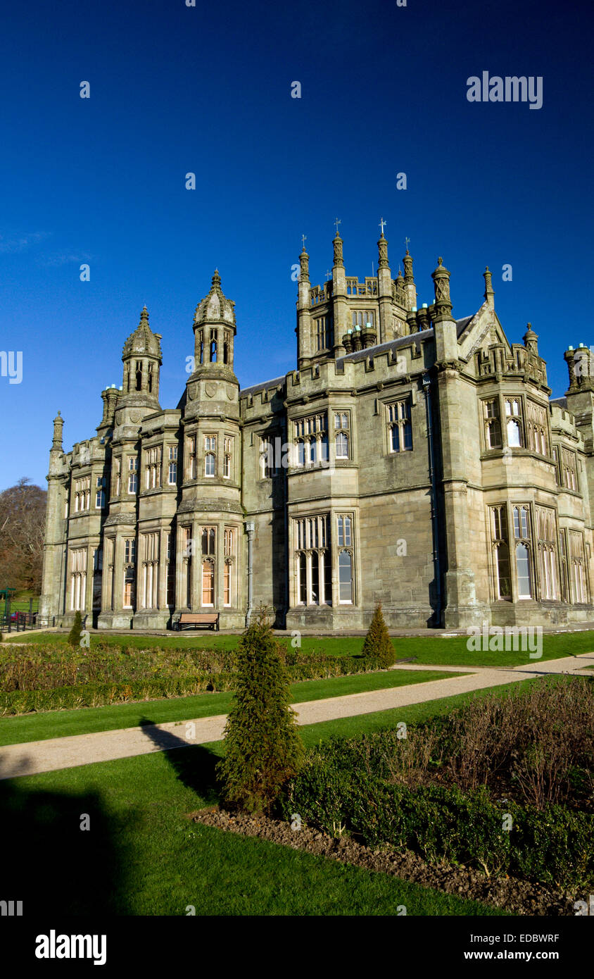 Margam Manor, Victorian Manor House, Port Talbot, South Wales Stock