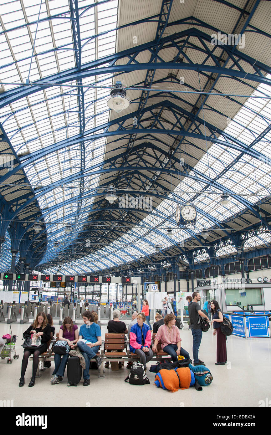 Brighton Railway Station, UK Stock Photo Alamy