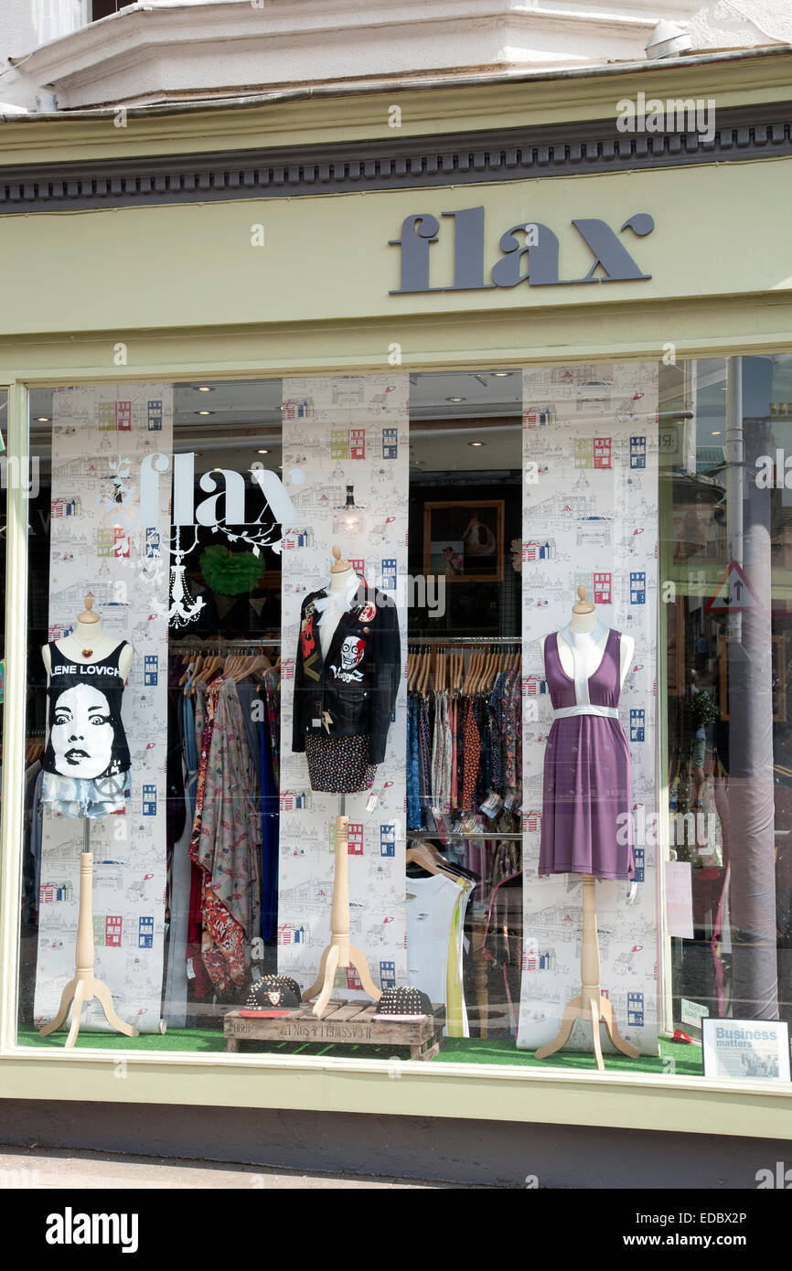 Flax Clothes Shop, Brighton Stock Photo Alamy