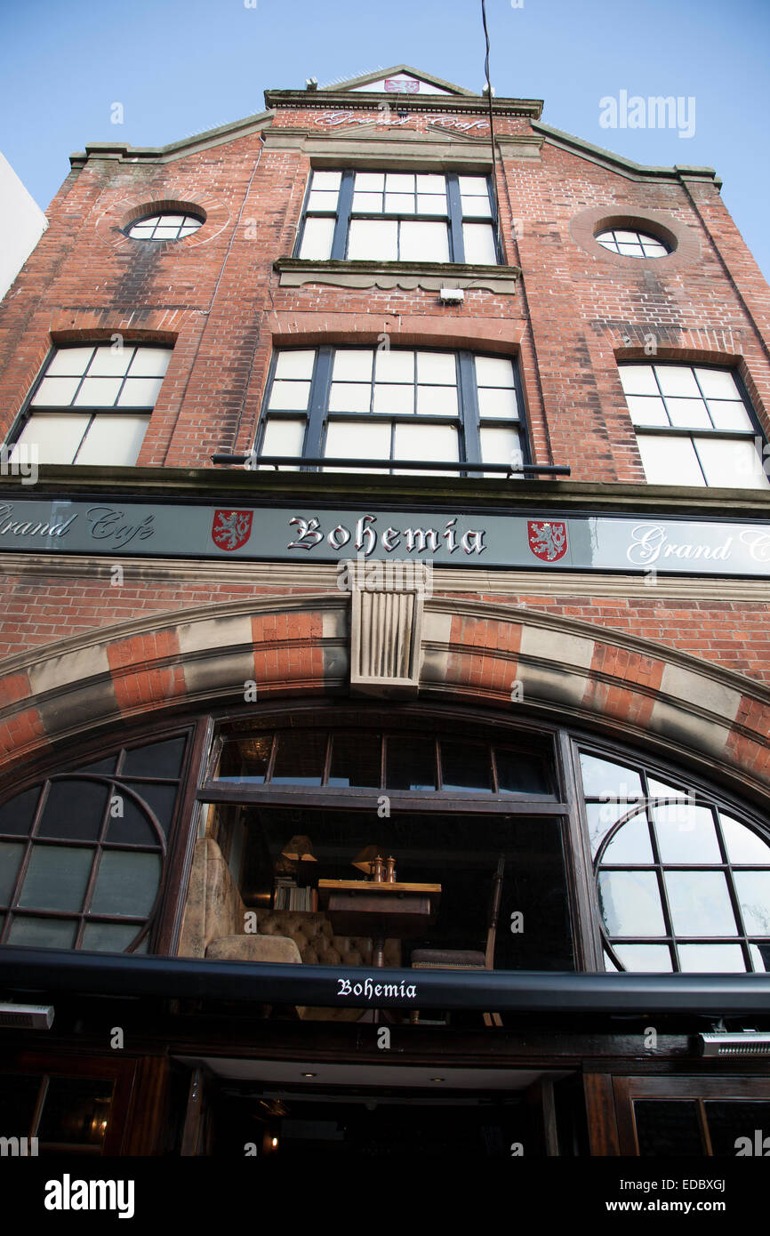 Bohemia Grand Cafe, Brighton Stock Photo Alamy