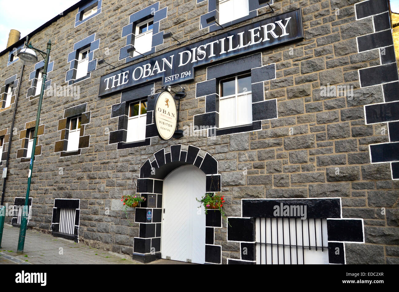 Oban Distillery, Oban, Scotland Stock Photo