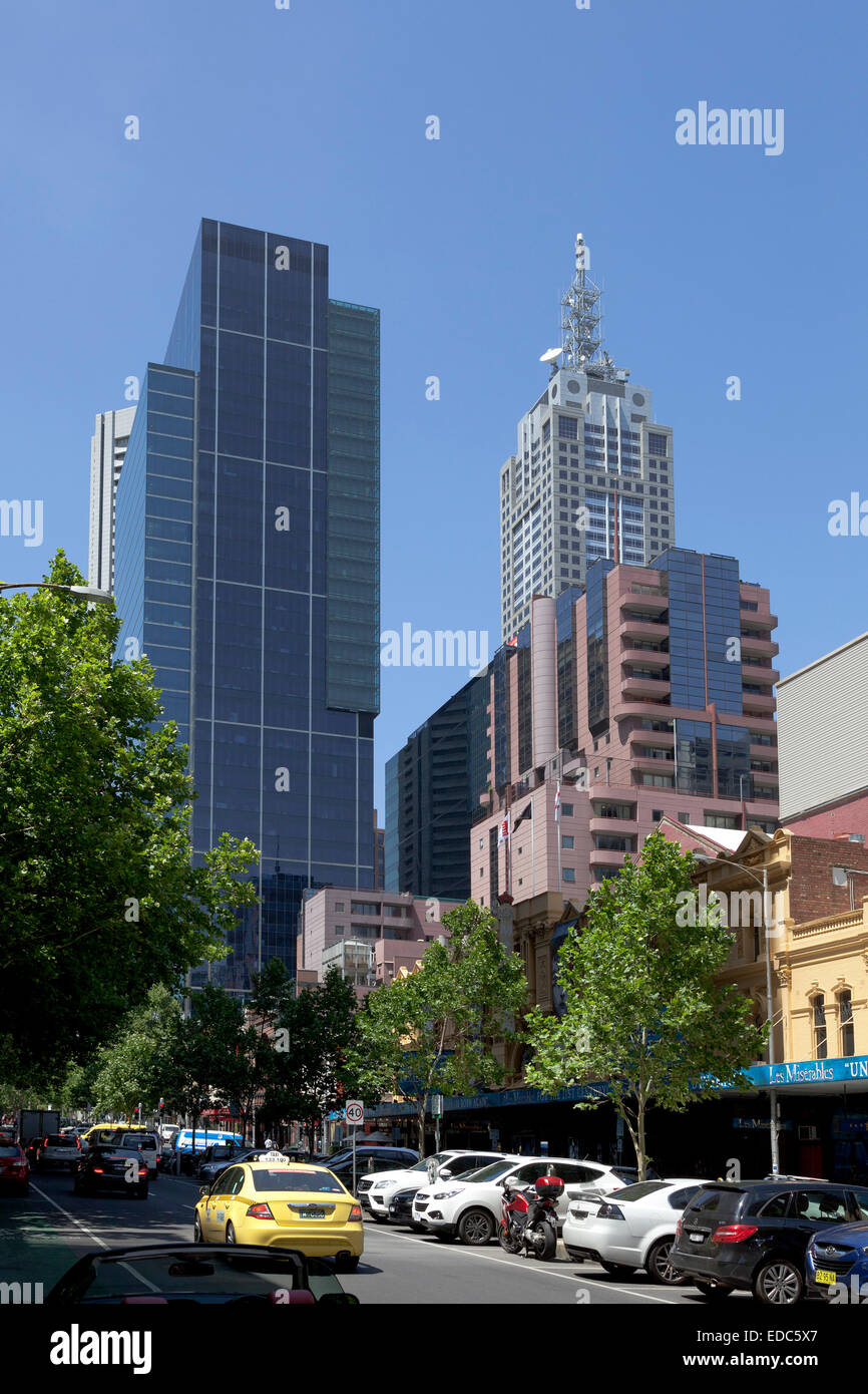 Modern architecture in Melbourne, Australia Stock Photo
