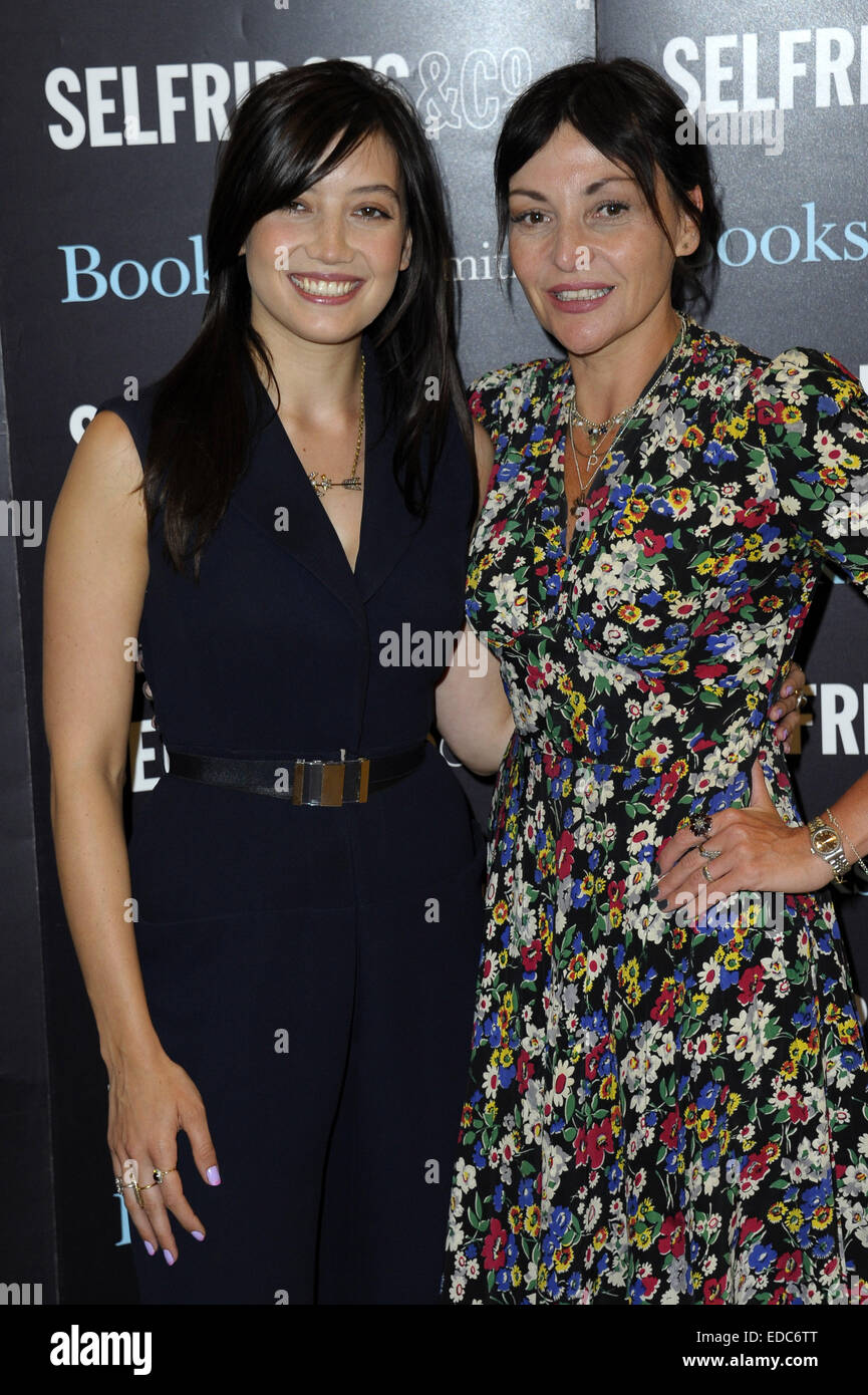 Daisy Lowe signs copies of her debut cookbook 'Sweetness and Light' at Selfridges Featuring