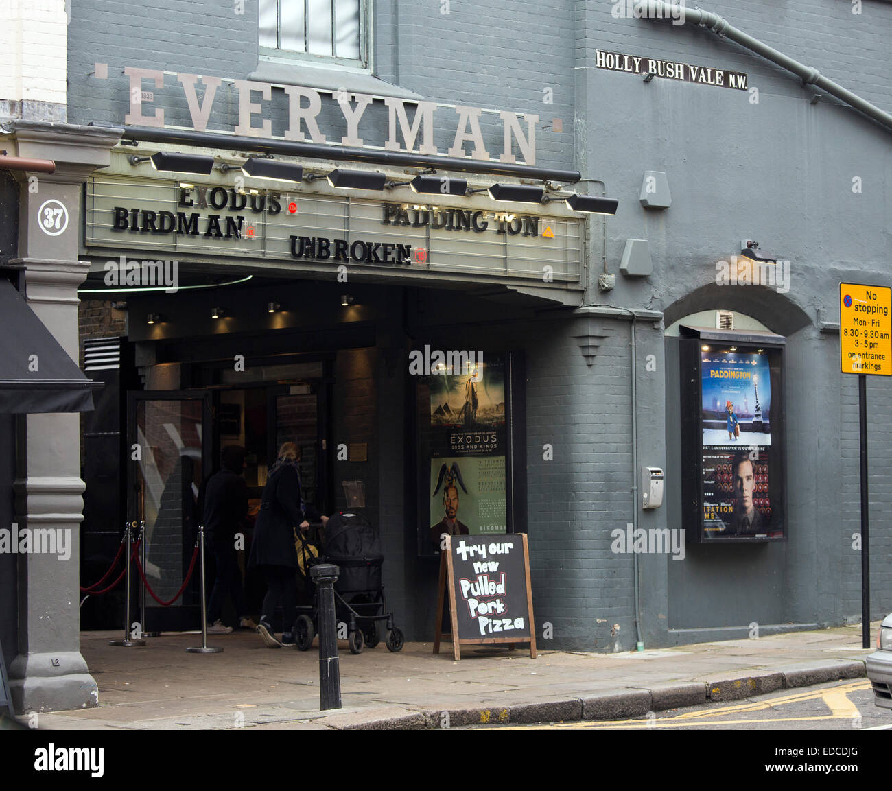 Everyman Cinema independent film theatre small Stock Photo