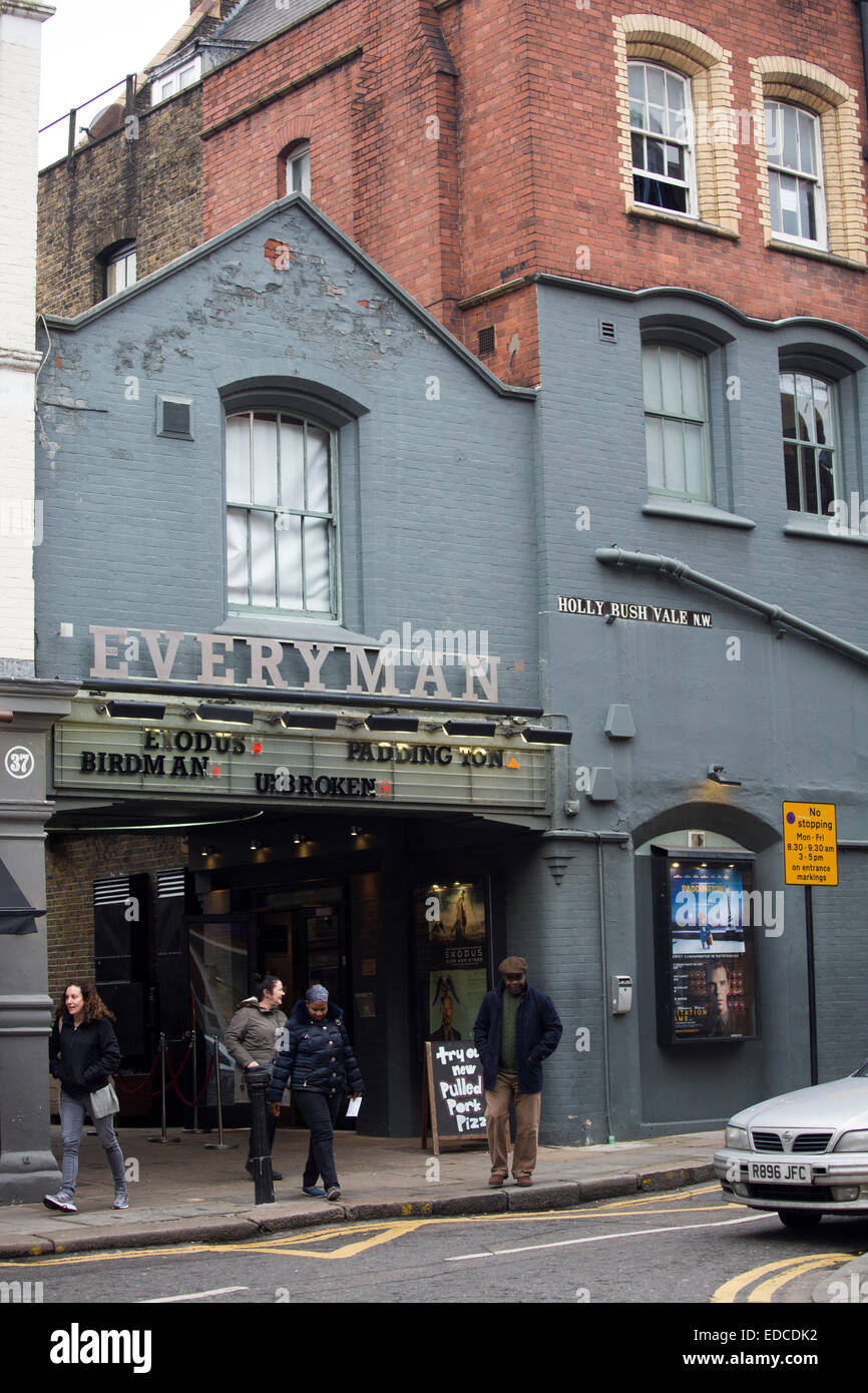 Everyman Cinema independent film theatre small Stock Photo