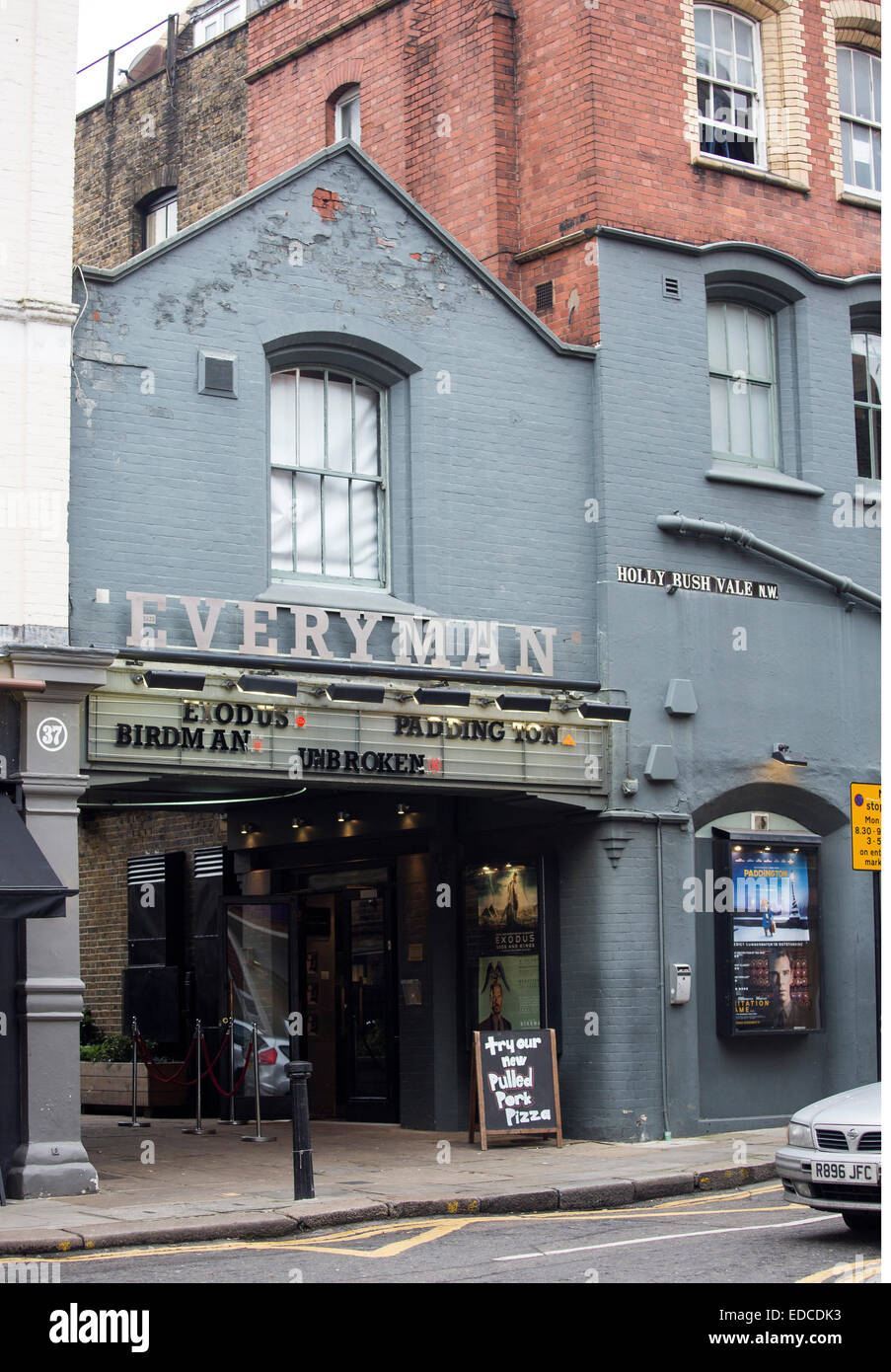 Everyman Cinema independent film theatre small Stock Photo