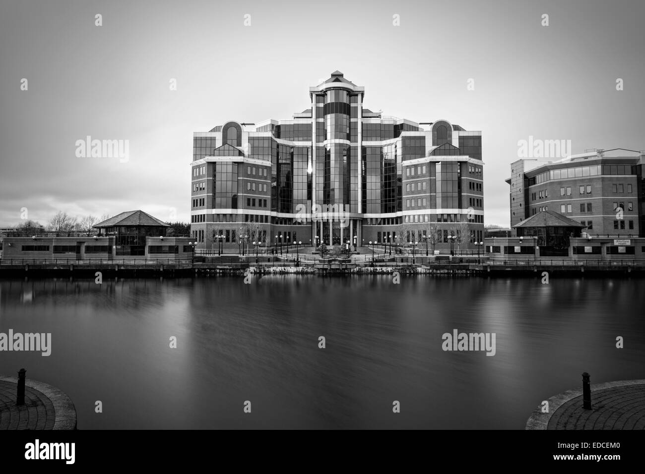Victoria Building, Salford Quays Stock Photo Alamy