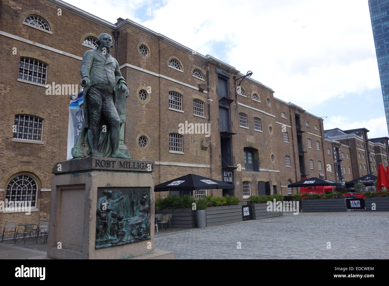 The Museum of London Docklands is a museum on the Isle of Dogs, east London that tells the history of London's River Thames and Stock Photo