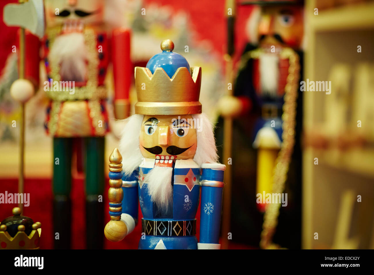 Wooden Nutcrackers soldier at Manchester German Christmas Markets 2014