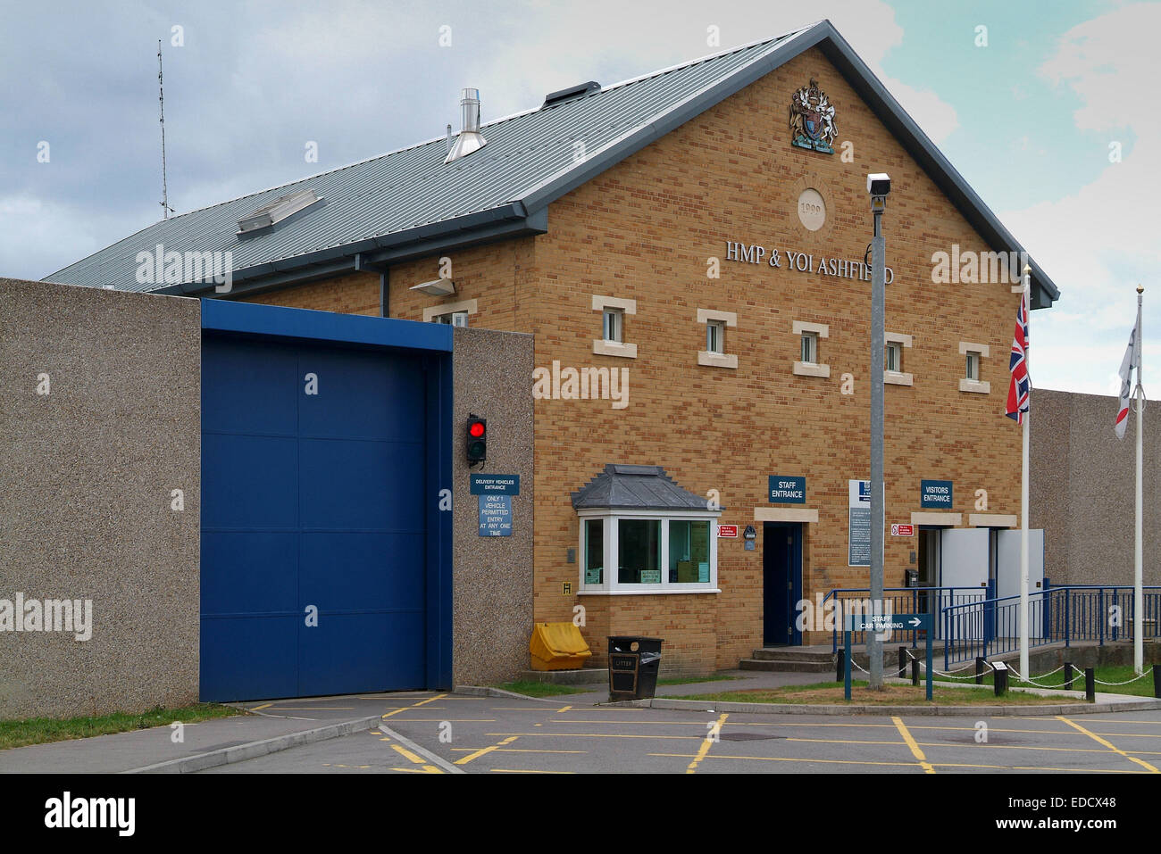 Her Majesties Prison & Young Offenders Institute Ashfield Stock Photo