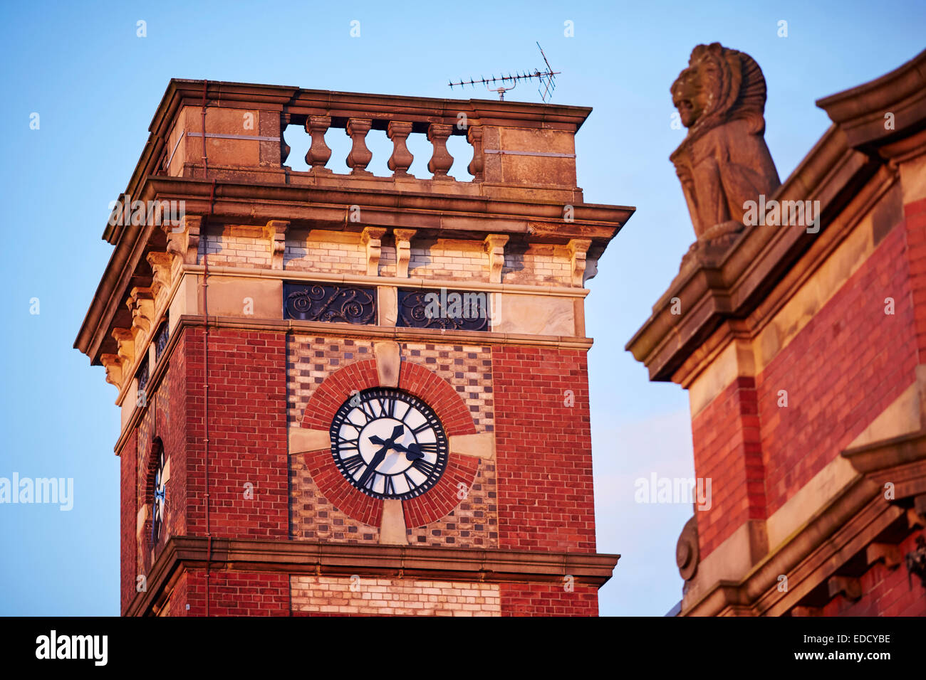 Ashton under lyne Tameside, town centre market with the market hall