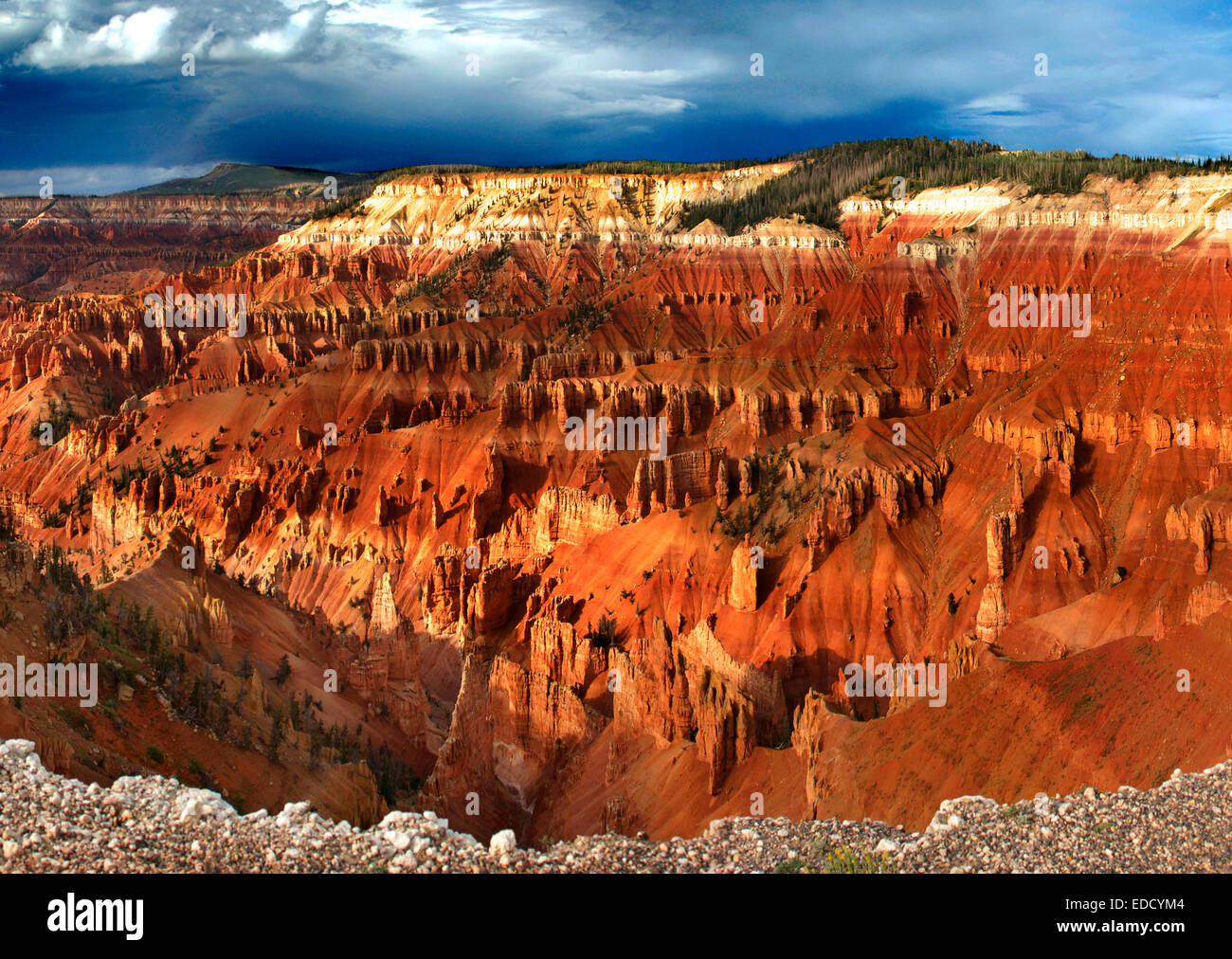 View of Cedar Breaks National Monument, Utah, United States Stock Photo