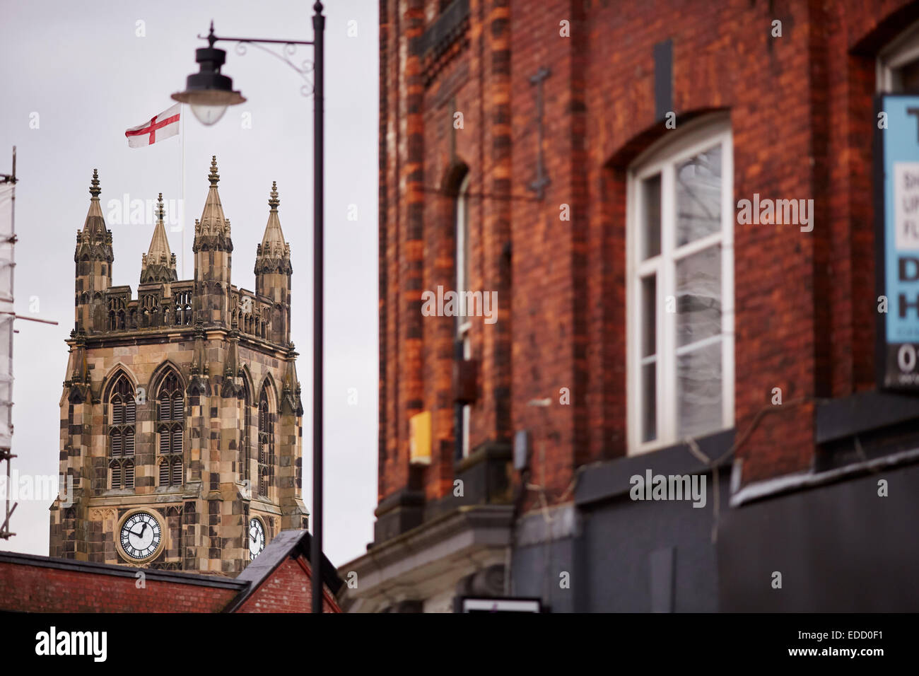 Church clock towers hi-res stock photography and images - Alamy