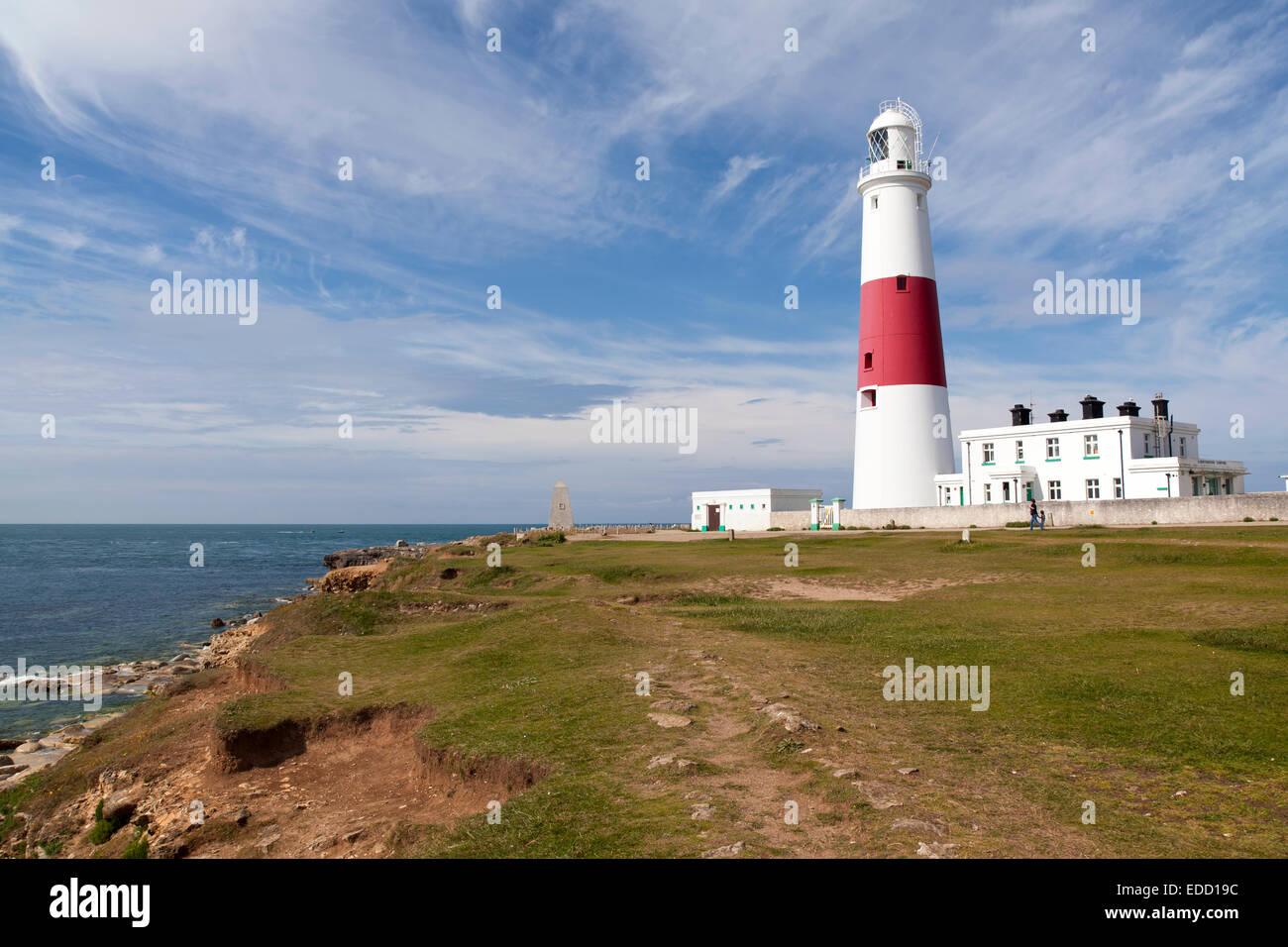 Portland lighthouse, dorset Stock Photo Alamy