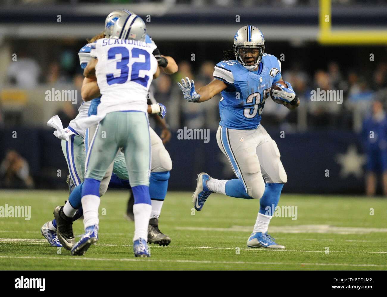 Detroit Lions RB Joique Bell at Allen Park Middle School