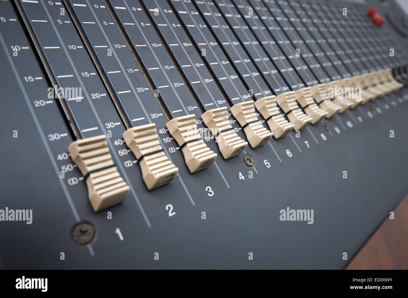 Professional studio mixing console Stock Photo - Alamy