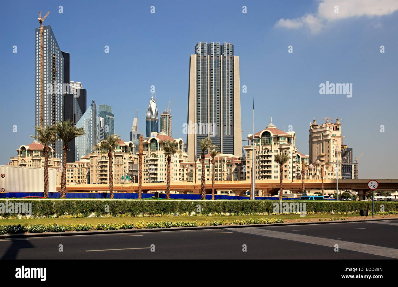 Modern architecture in Dubai Stock Photo - Alamy