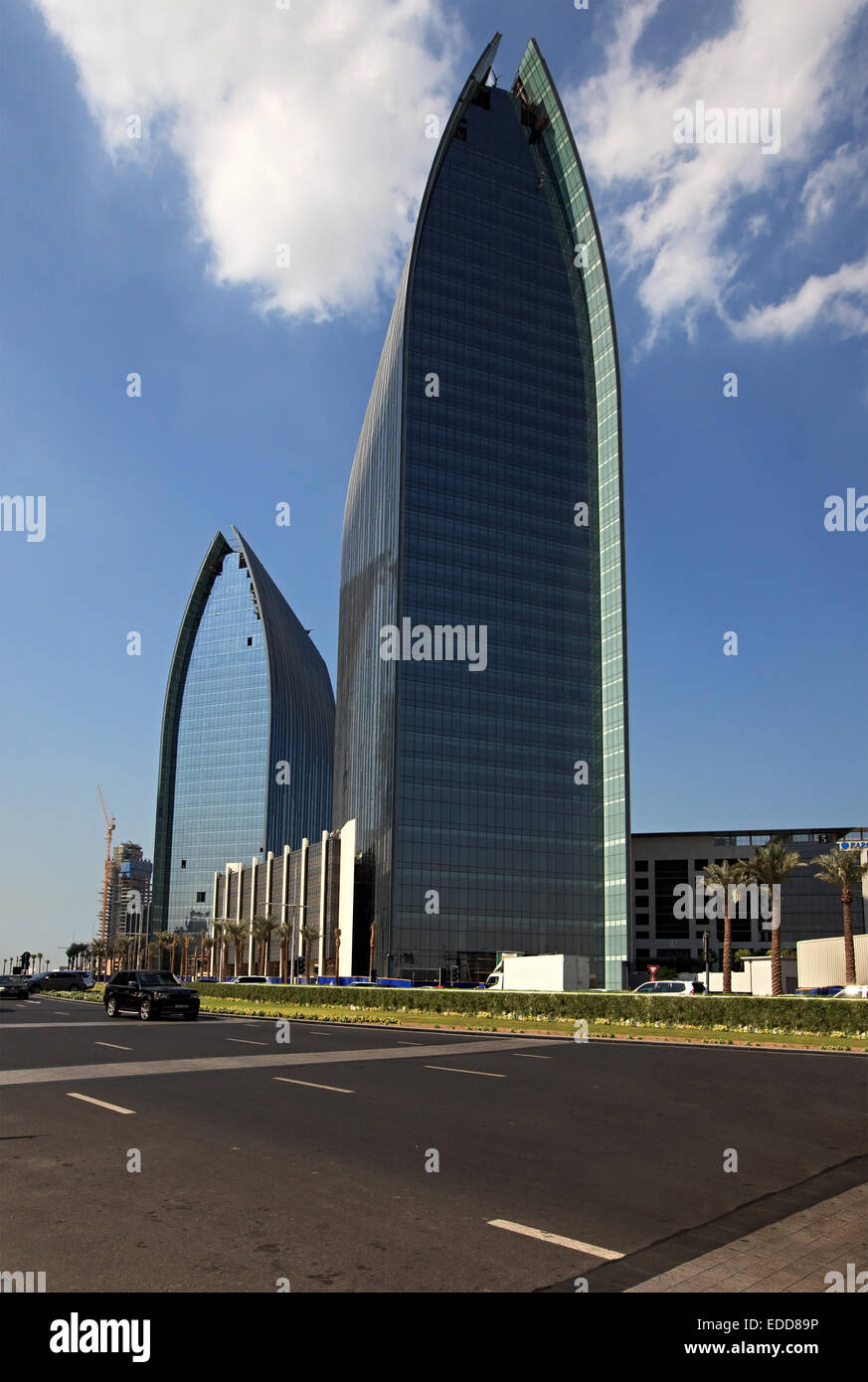 Modern architecture in Dubai Stock Photo - Alamy