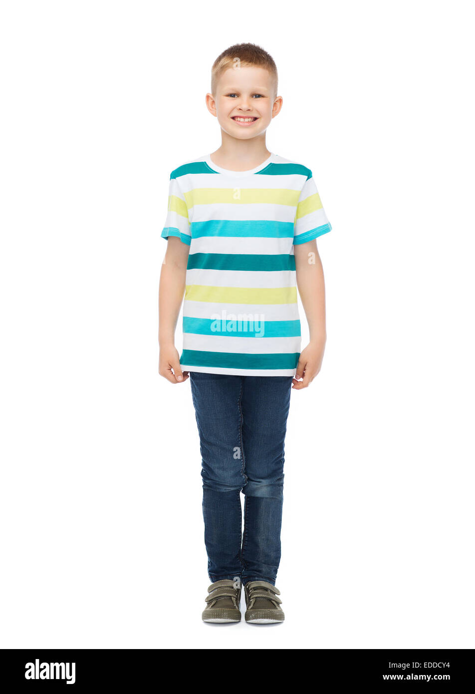 little boy in casual clothes Stock Photo - Alamy