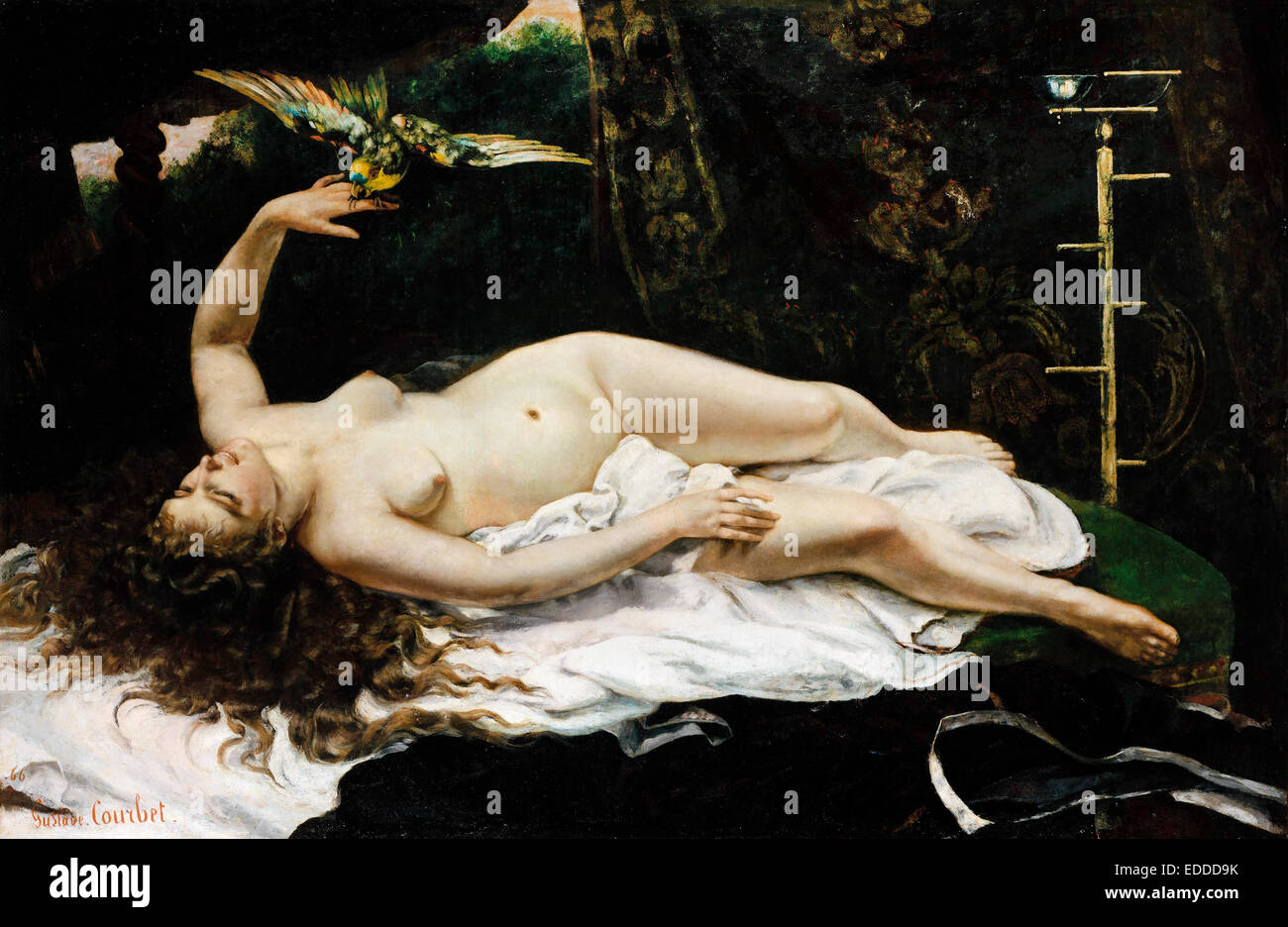 Gustave Courbetning erotik rasmlari