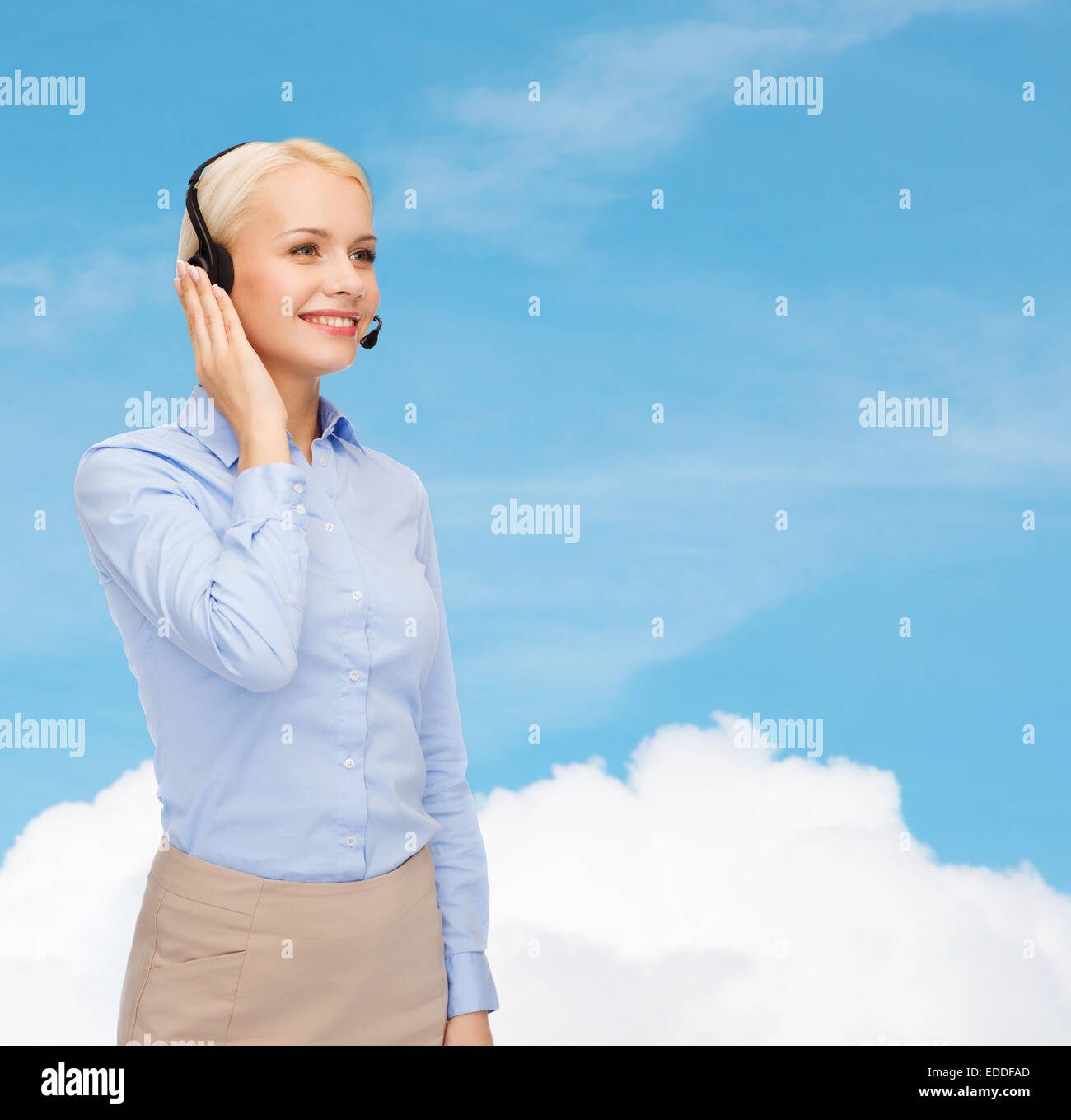 Helpline conversation hi-res stock photography and images - Alamy