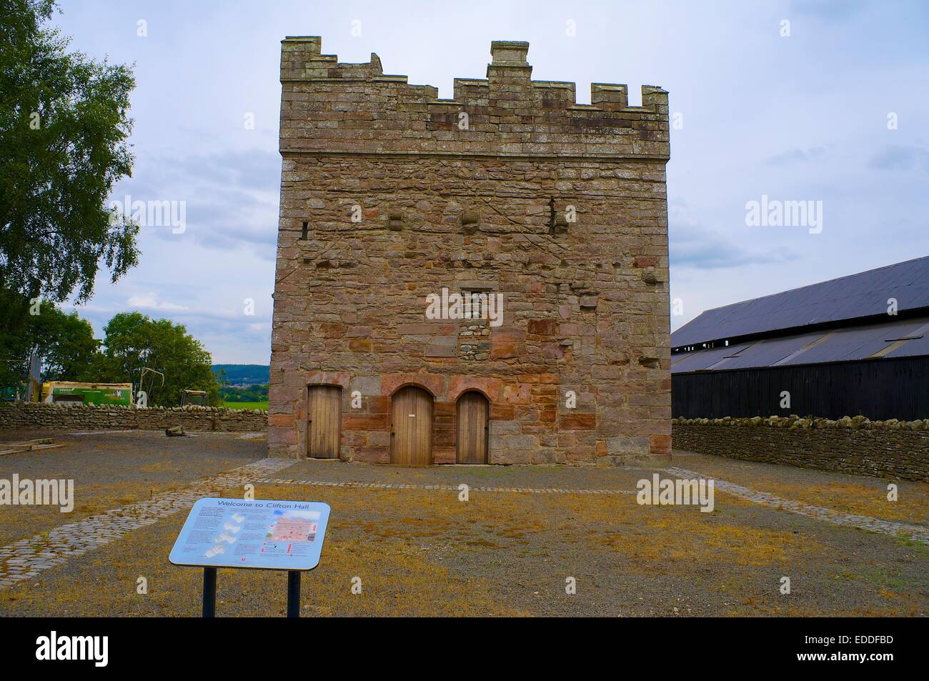 Peel Tower, Clifton, Penrith, Cumbria, England, UK Stock Photo Alamy