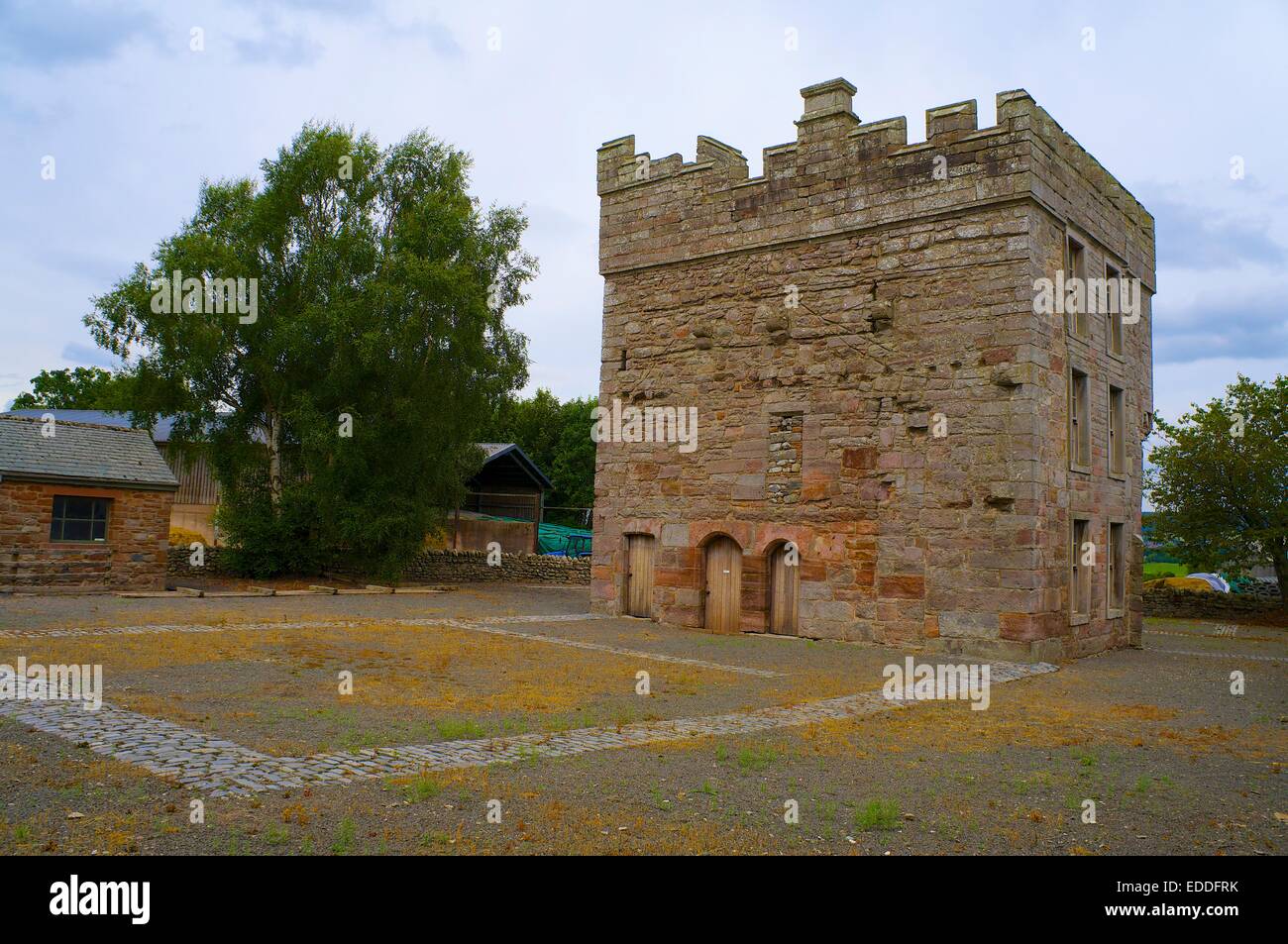 Peel Tower, Clifton, Penrith, Cumbria, England, UK Stock Photo Alamy