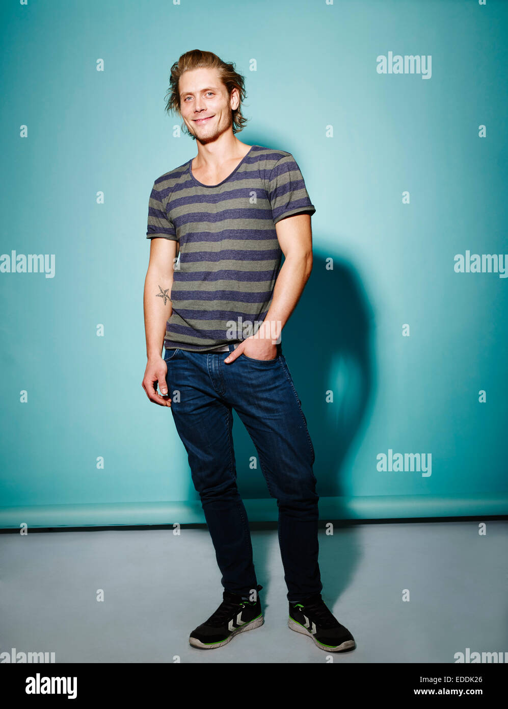 Full body tattoo young man hi-res stock photography and images - Alamy