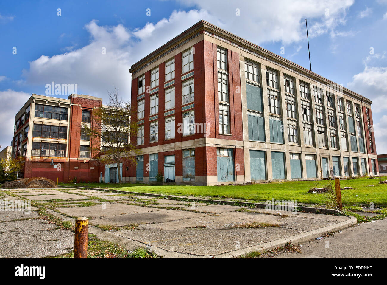 Ford Motor Plant, Model T, first assembly line, Highland Park, MI, USA
