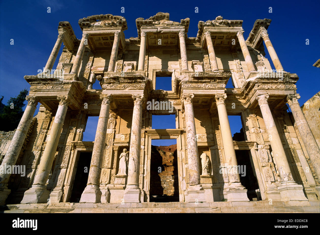 Library of Celsus, Ephesus, Turkey Stock Photo