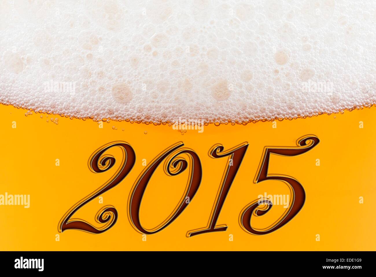 New year 2015 Stock Photo