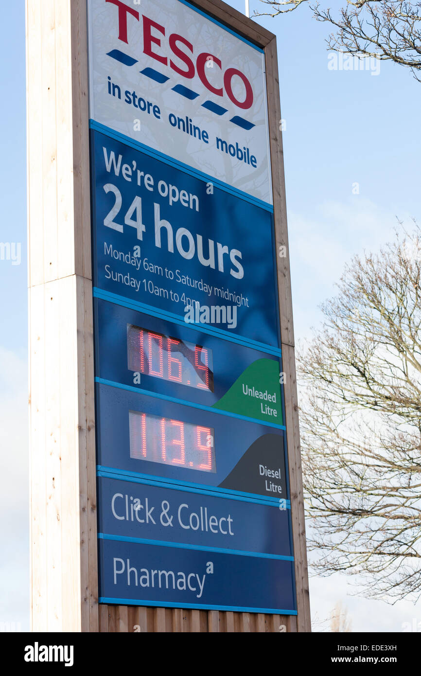 Fuel prices are at the lowest for five years as a result of oil prices