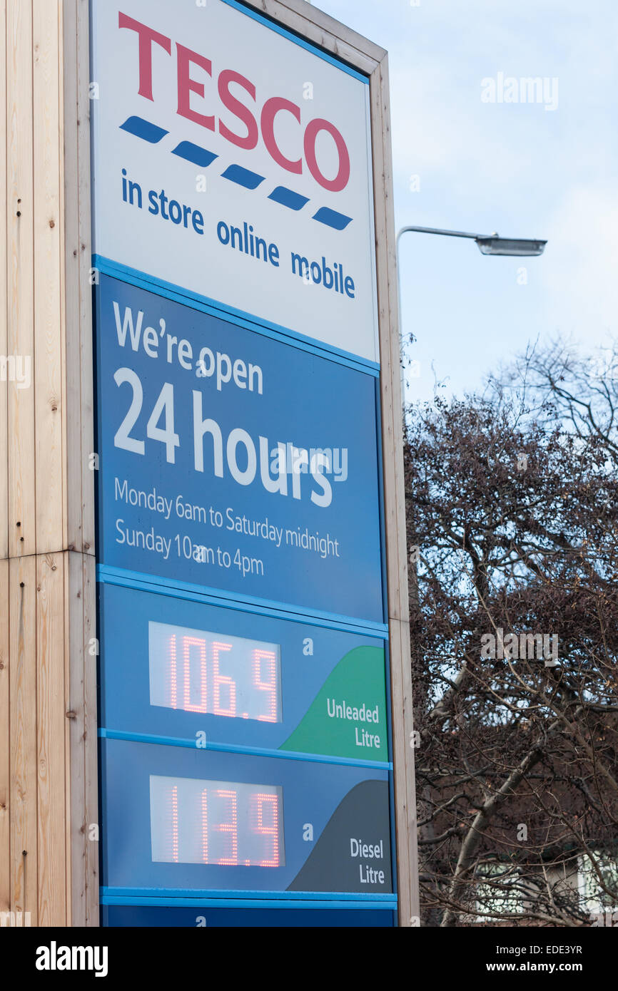 Fuel prices are at the lowest for five years as a result of oil prices halving over the past six