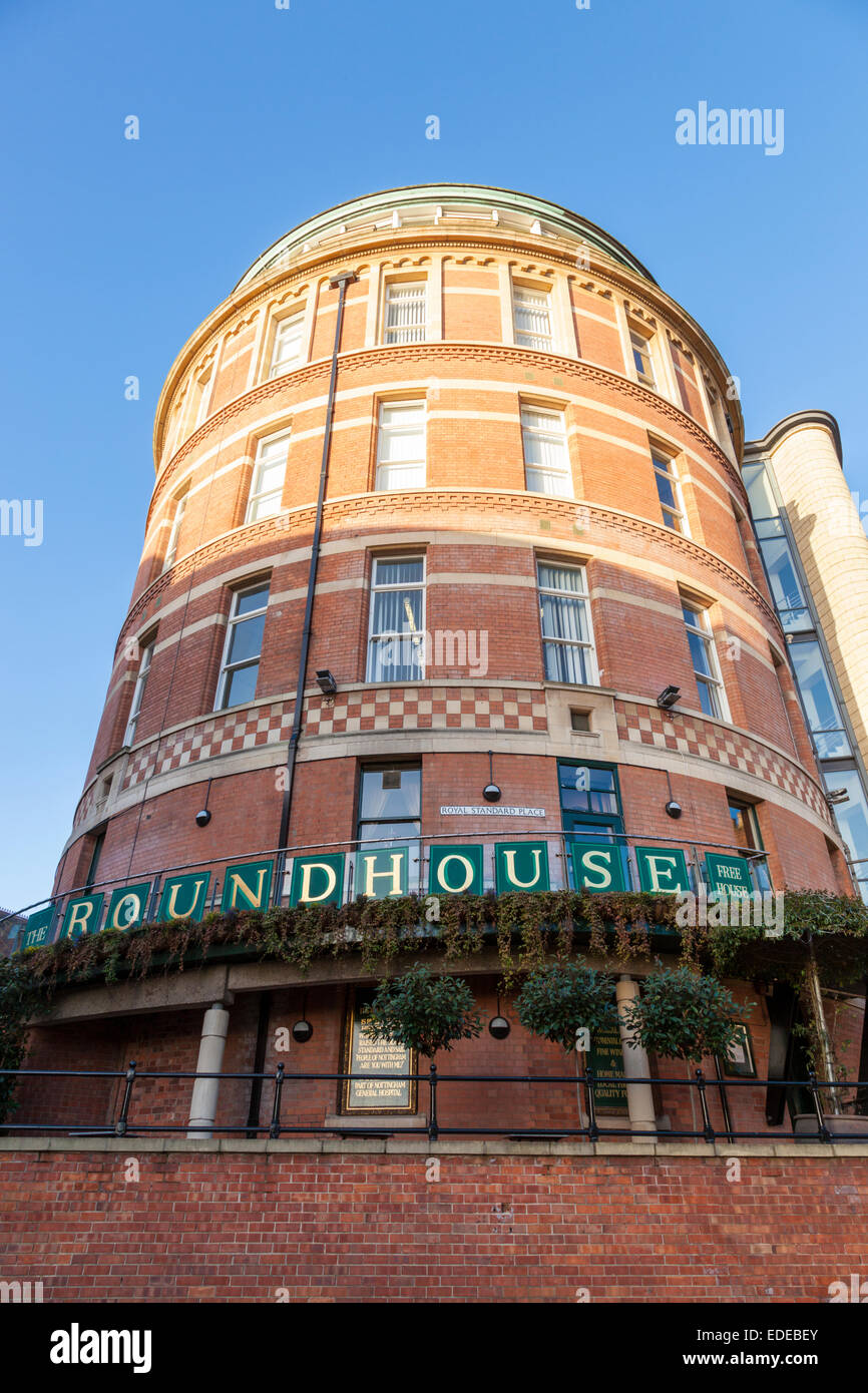 The Roundhouse pub, Nottingham, England, UK Stock Photo