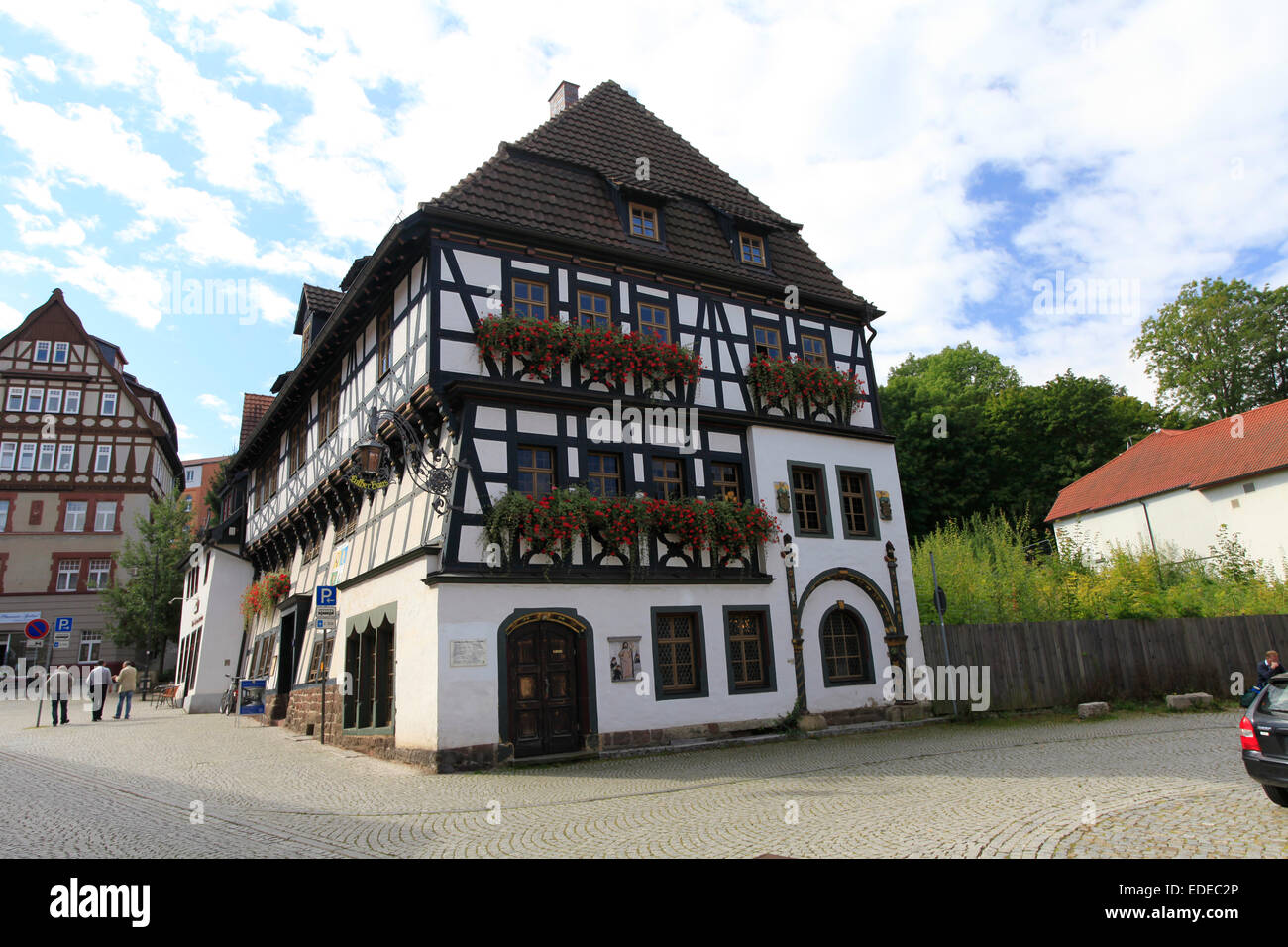 Aue-Verlag Martin Luther Haus Eisenach Modellbausatz - Lasergeschnittenes DIY-Modell