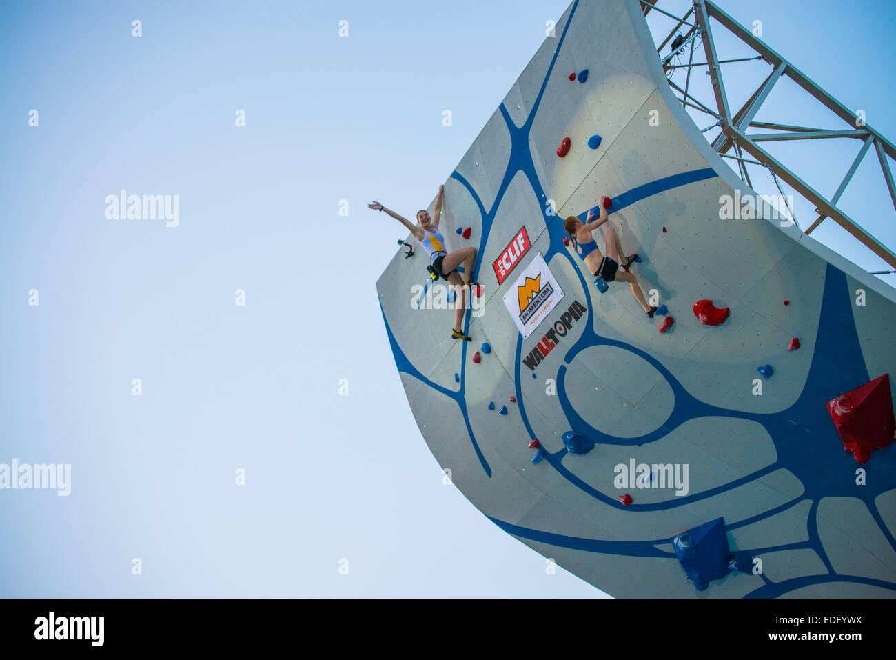 Psicobloc climbing wall hi-res stock photography and images - Alamy