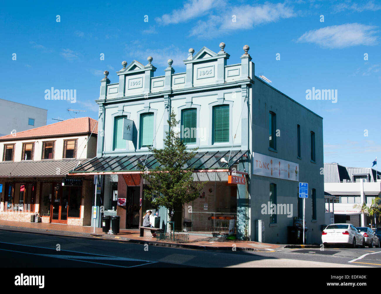 Shops in Parnell, Auckland, New Zealand Stock Photo Alamy