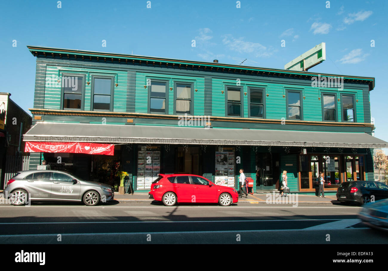 Shops in Parnell, Auckland, New Zealand Stock Photo