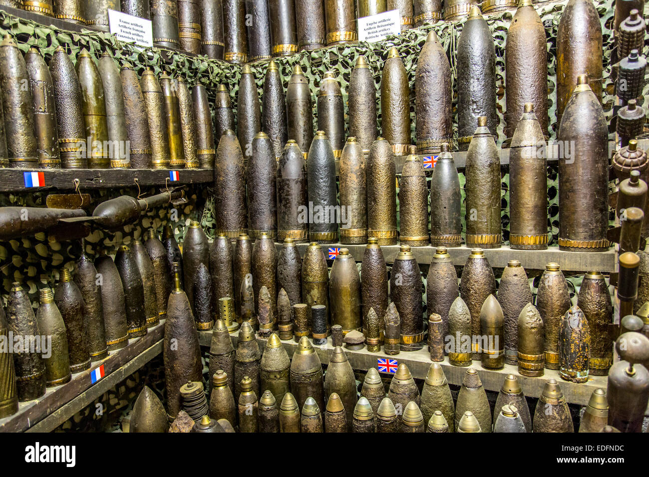 World war i artillery shells hi-res stock photography and images - Alamy