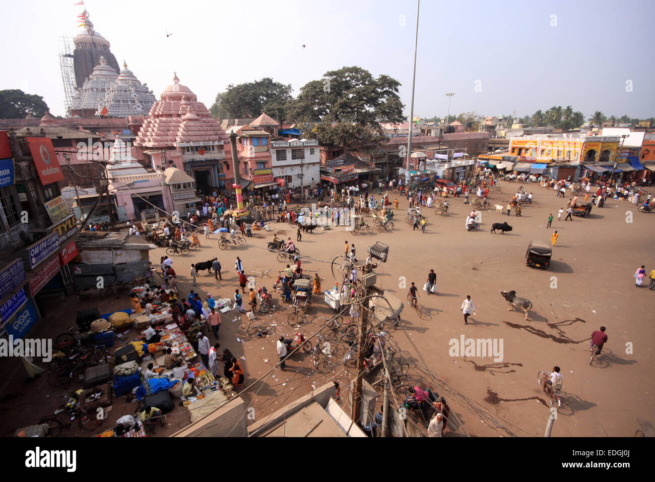 Jagannath Temple, Puri, India Stock Photo